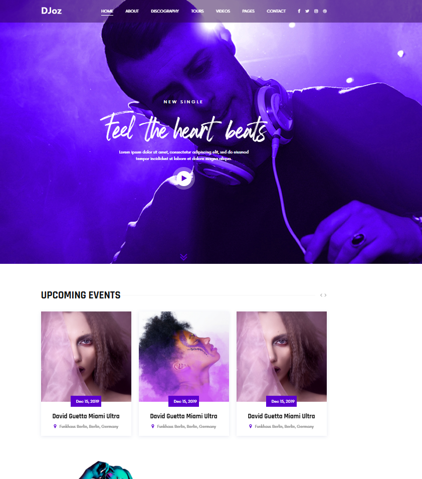 Portfolio Art/DJ/VJ Pro