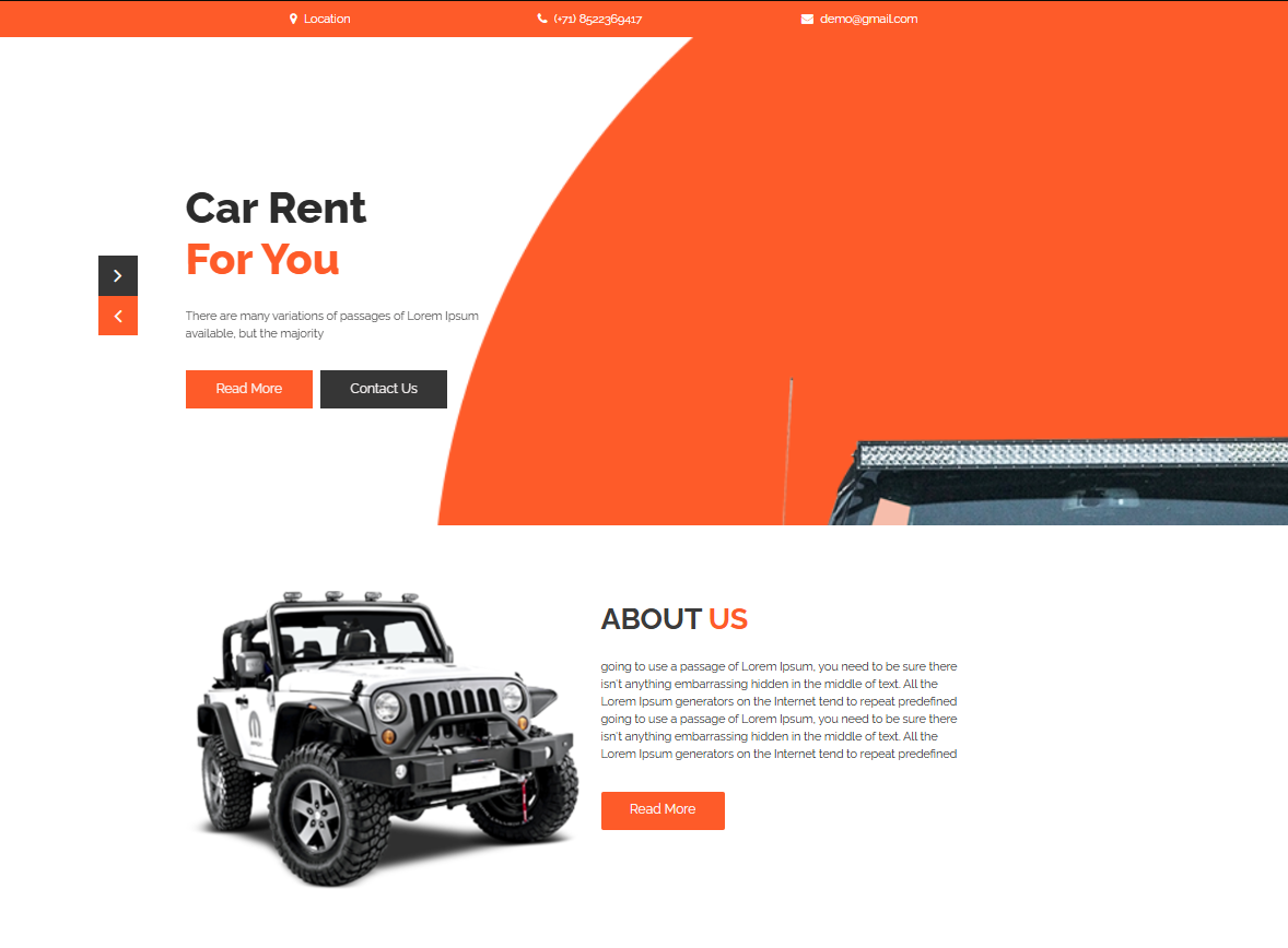Trator  - Car Rent Service